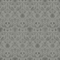 Dutch Wallcoverings Blomstermala - Ludvig D. Grey - Grijs - thumbnail