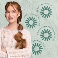 Invisibobble hair tie black 5st. - thumbnail