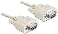 DeLOCK Serial modem 9 pin female > 9 pin female, 5m kabel - thumbnail