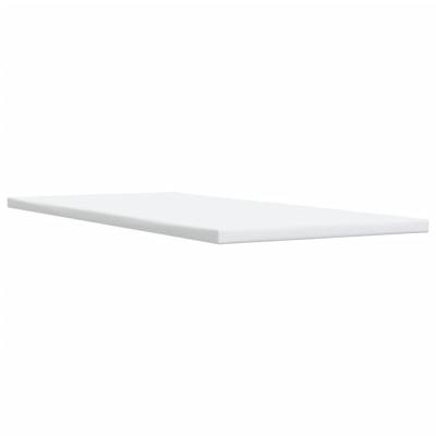 Boxspring met matras fluweel lichtgrijs 120x190 cm