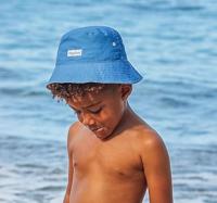 Playshoes zonnehoed omkeerbaar walvis marine-55 cm - thumbnail