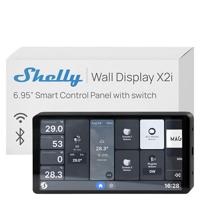 Shelly Wall Display X2i Black Muur-touchdisplay WiFi, Bluetooth Shelly - thumbnail