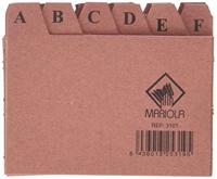 Separator Liderpapel IC01 Bruin Karton - thumbnail