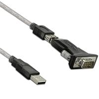 Delock USB 2.0 Adapter [1x USB-A 2.0 stekker - 1x Serieel 9-polig] 61425 - thumbnail