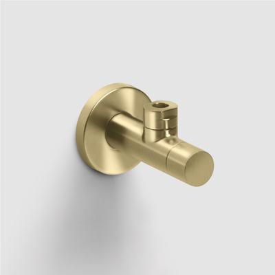 Hoekstopkraan Clou Hightech Goud Geborsteld PVD Hoekstopkraan Clou Hightech Goud Geborsteld PVD