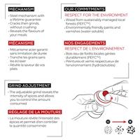 PEUGEOT - Bistro - Zoutmolen 10cm Chocolade - thumbnail