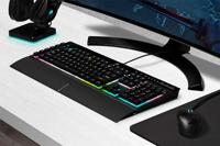 Corsair K55 RGB PRO XT toetsenbord Gamen USB QWERTY Engels Zwart - thumbnail