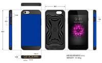 RooCase Exec Tough Case Hoes voor Telefoon, iPhone 6/6S Plus, iPhone 6/6S Plus, Black-Exec Tough - thumbnail