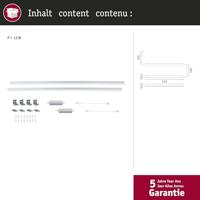 Paulmann Inline LED-onderbouwlamp uitbreidingsset 6 W Warmwit Chroom (mat) - thumbnail