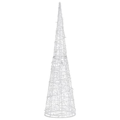 VidaXL Lichtkegel decoratief led koudwit 120 cm acryl