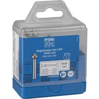 PFERD TOOLS SET KES HSSE DIN 335 C90° 3 25202155 Kegelverzinkboorset 6.3 mm, 10.4 mm, 16.5 mm HSS 1 stuk(s) - thumbnail