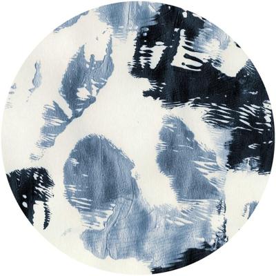 Komar Dots; Komar Home Behangcirkel Arty Blue - D1-044