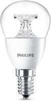Philips LED Kogellamp E14 - Warm wit licht - 4W vervangt 25W - thumbnail