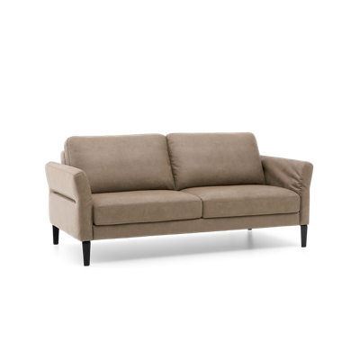 Relaxbank 3-Zits T-505 Lichtbruin Stof