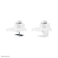 Neomounts nm-d775dxwhite flat screen/ tv desk mount clamp 8 kg, 10 - 32", 100x100 mm, whi - thumbnail