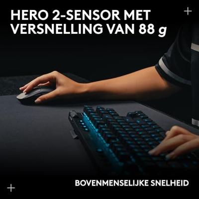 Toetsenbord en muis Logitech 910-007303 Wit