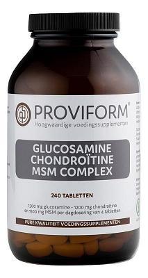 Proviform Glucosamine Chondroitine MSM Complex Tabletten 240st