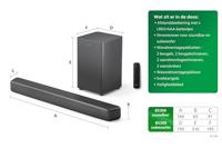 Soundbar Philips TAB5309/10 Grijs - thumbnail