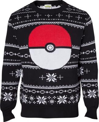 Pokemon - Knitted Pokeball Christmas Sweater
