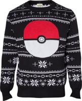 Pokemon - Knitted Pokeball Christmas Sweater - thumbnail