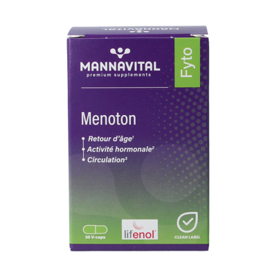 Mannavital Menoton 30 Vegetarische capsules