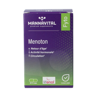 Mannavital Menoton 30 Vegetarische capsules - thumbnail