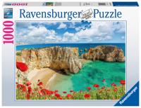 Puzzel Ravensburger Klaprozen in de Algarve 1000 stukjes - thumbnail