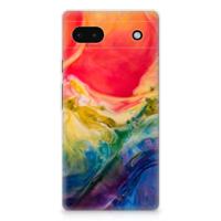Smartphone hoesje Google Pixel 6A Watercolor Dark - thumbnail