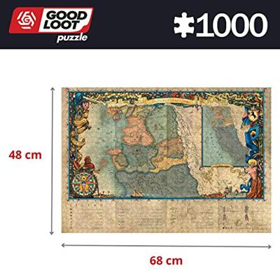 The Witcher 3 Gaming Puzzle The Northern Kingdoms (1000 pieces)