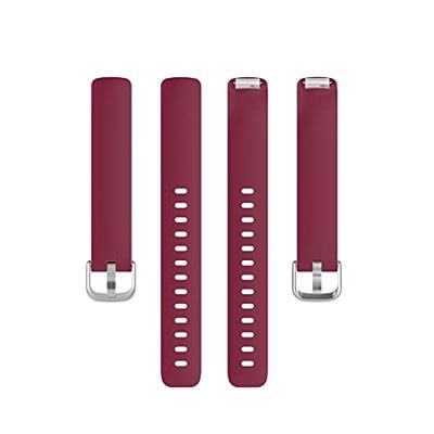 Fitbit Inspire 2 & Ace 3 - Sportbandje met gesp - Maat: Large - Bordeaux Fitbit Inspire 2 & Ace 3 - Sportbandje met gesp - Maat: Large - Bordeaux
