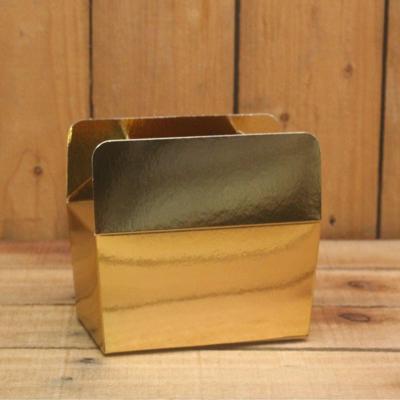 Bonbon doosjes - Chocolade doosje - Goud glans LAAG - 24 stuks