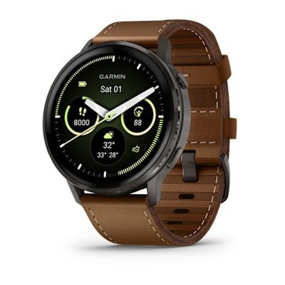Garmin Venu 4 3,56 cm (1.4") AMOLED 45 mm Digitaal 454 x 454 Pixels Touchscreen Zwart Wifi GPS