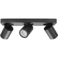 Highlight Triple IP44 opbouwspotOliver mat zwart - S7439.01 - thumbnail