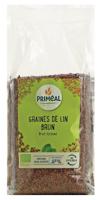 Primeal Lijnzaad bruin bio 500 Gram - thumbnail
