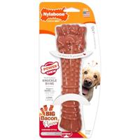 Nylabone dura chew voor harde bijters baconsmaak - thumbnail