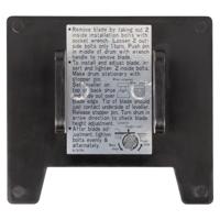 Makita Accessoires Schaafbeitel afstelplaat - 155270-7 - thumbnail