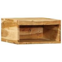 Tv-wandmeubelen 2 st massief acaciahout - thumbnail