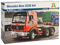 Italeri 3943 Mercedes-Benz 2238 6x4 Vrachtwagen (bouwpakket) 1:24 - thumbnail