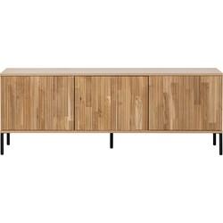 WOOOD TV-meubel 'New Gravure' EIken, 150cm, kleur Naturel