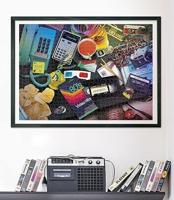 Clementoni Puzzel Eighties Nostalgie 1000 Stukjes - thumbnail