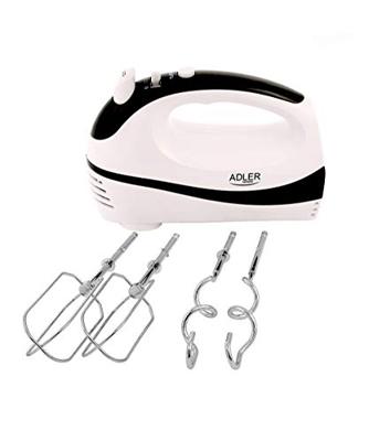 Adler AD 4205 Handmixer Zwart, Wit 300 W