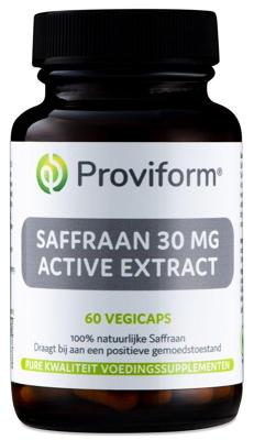 Proviform Saffraan 30 mg active extract 60 Vegetarische capsules