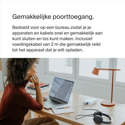 Belkin BoostCharge Pro 4-poorts GaN wandlader oplader - thumbnail