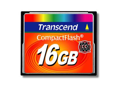 Transcend Standard 133x CF-kaart 16 GB