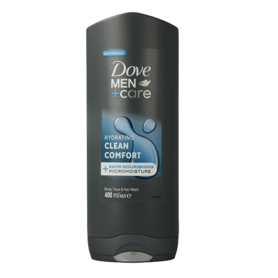 Shower men + care clean comfort 400 Milliliter
