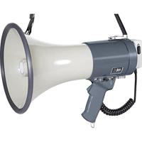 SpeaKa Professional ER-66S Megafoon Met handmicrofoon, Met draagriem, Met geluiden - thumbnail