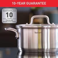 Tefal Virtuoso Pannenset 10-delig RVS - thumbnail