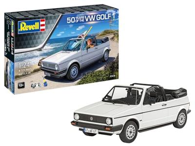 Revell 1/24 50 Years of VW Golf 1 Cadeauset