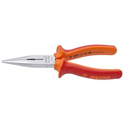 Unior Tools Flat round nose pliers 508/1VDEBI with cutting edge 61 mm