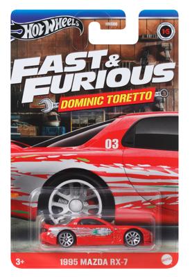 Fast & Furious Hot Wheels Silver Series Die-Cast Vehicles 1/64 979P Assortment (24)